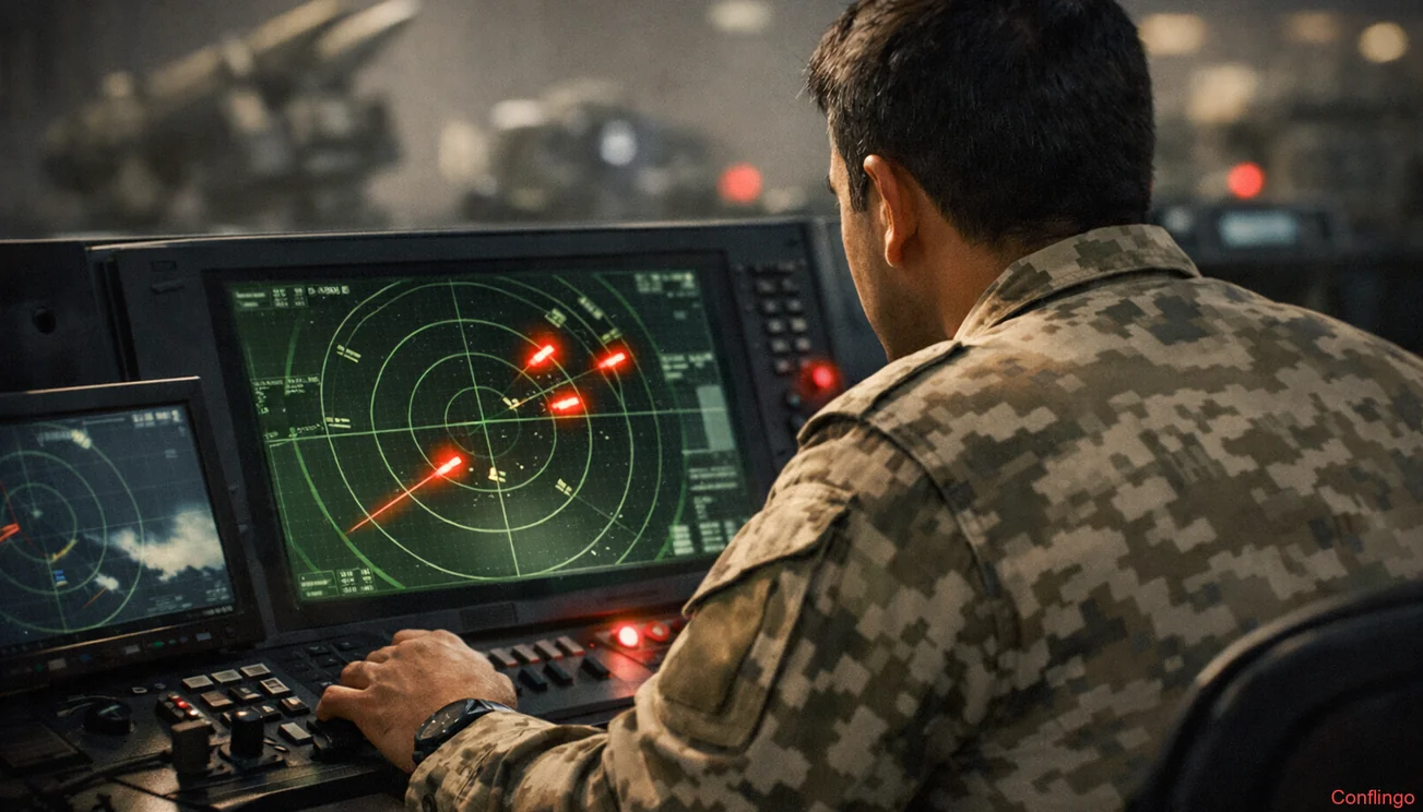 Military Interception Kuwaiti Military Reports Interception of Missiles and Drones