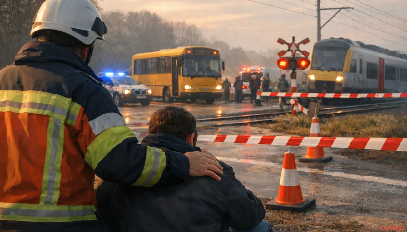 Belgian Media Report Fatalities After Train Collides with School Bus in ...