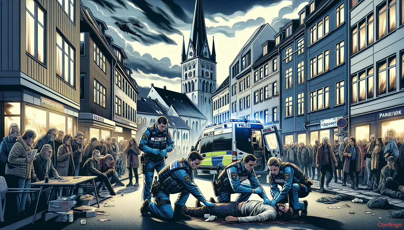 Illustrasjon for nyhetsartikkelen: Knivhendelse i Stavanger – politiet søker etter mistenkt - Conflingo.no