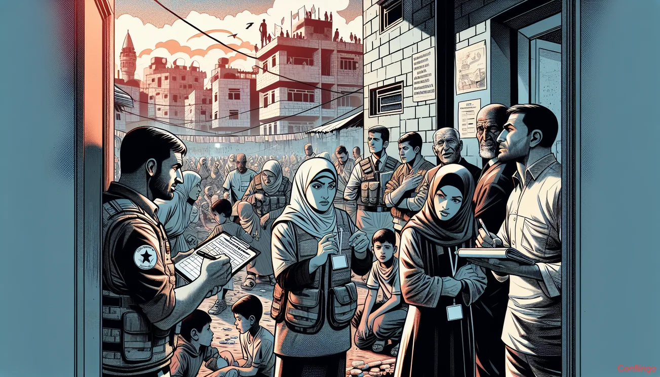 Illustration for the news article: 20 Killed in Israeli Strikes on Gaza, According to Local Civil Defence - Conflingo.no
